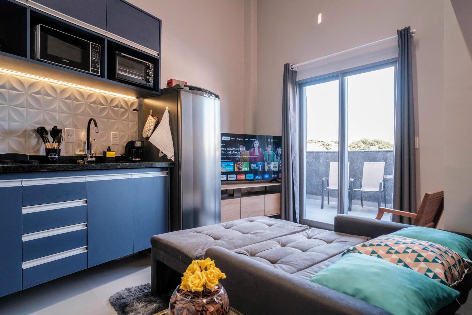Apartamento Loft Charmoso Aeroporto Metro Sp Expo Com Ac *